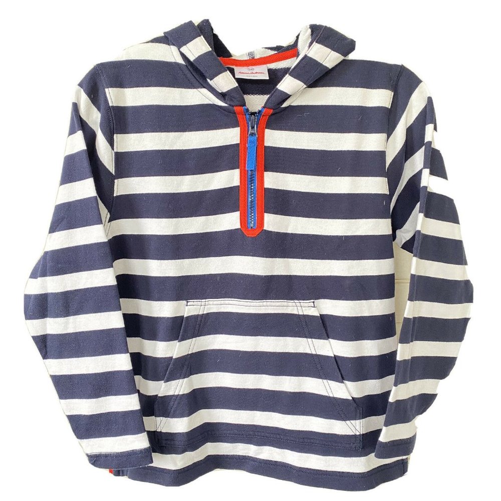 Hanna Andersson Boys Size 140 Hoodie Hooded Top St